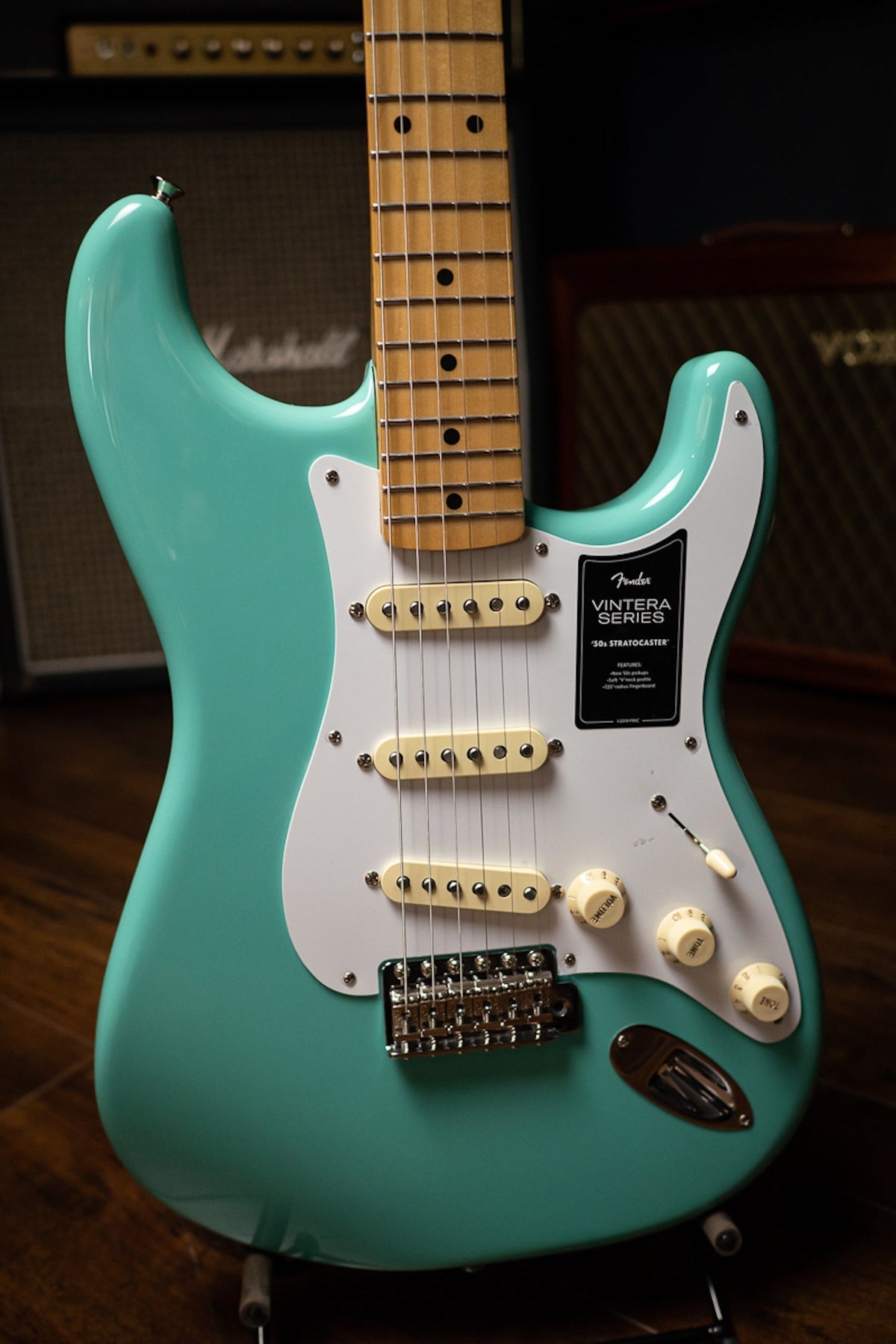 Fender Vintera '50s Stratocaster Electric Guitar - Seafoam Green