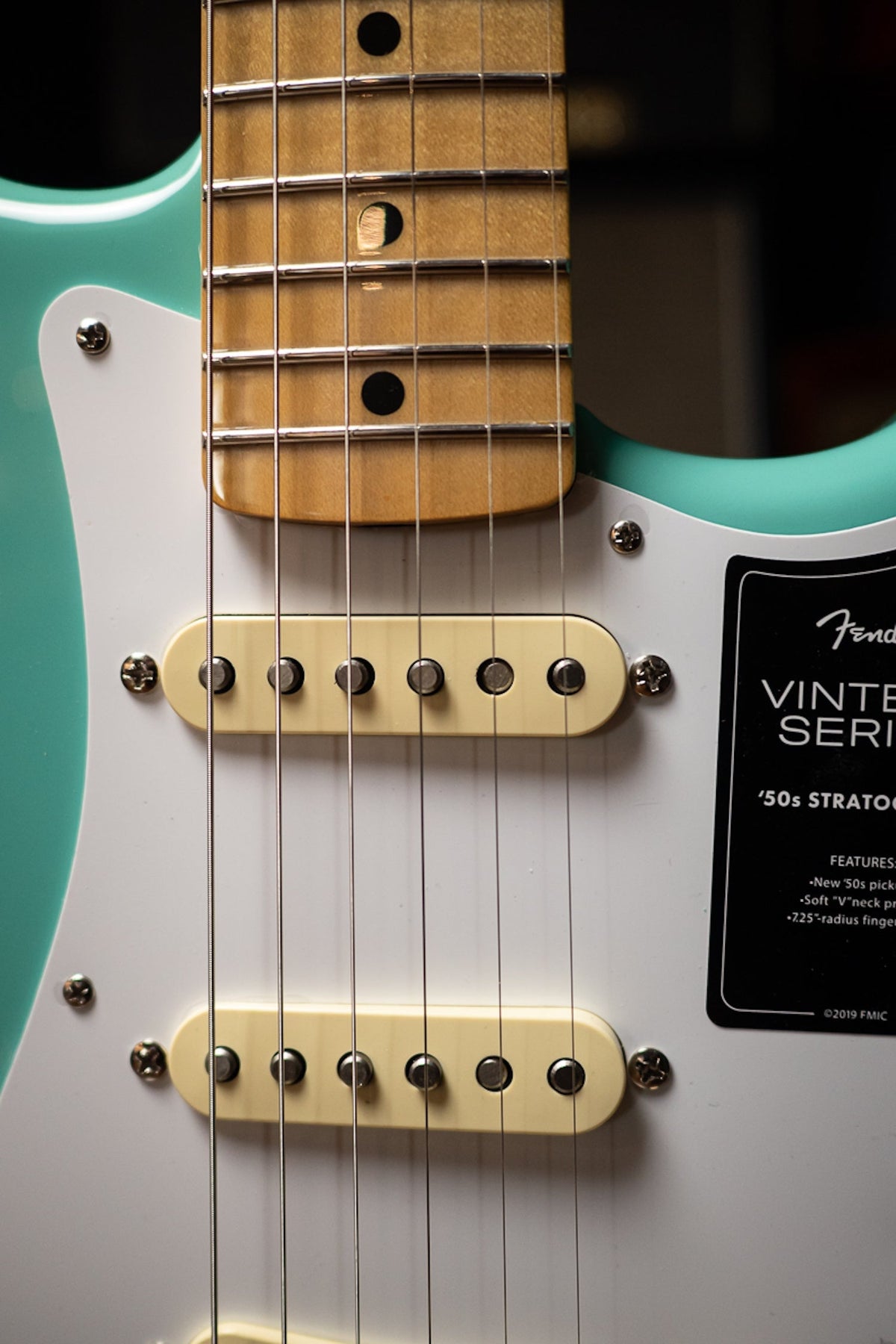 Fender Vintera '50s Stratocaster Electric Guitar - Seafoam Green