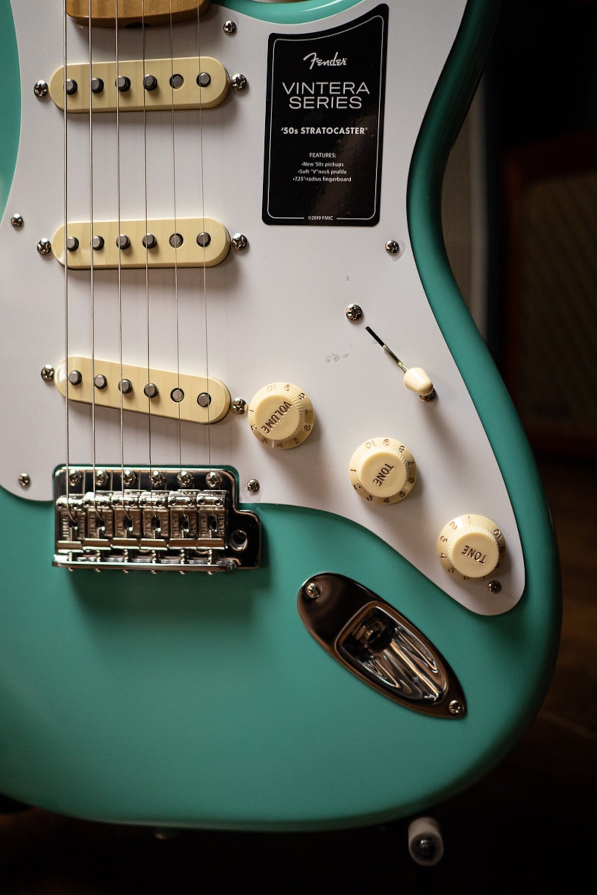 Fender Vintera '50s Stratocaster Electric Guitar - Seafoam Green