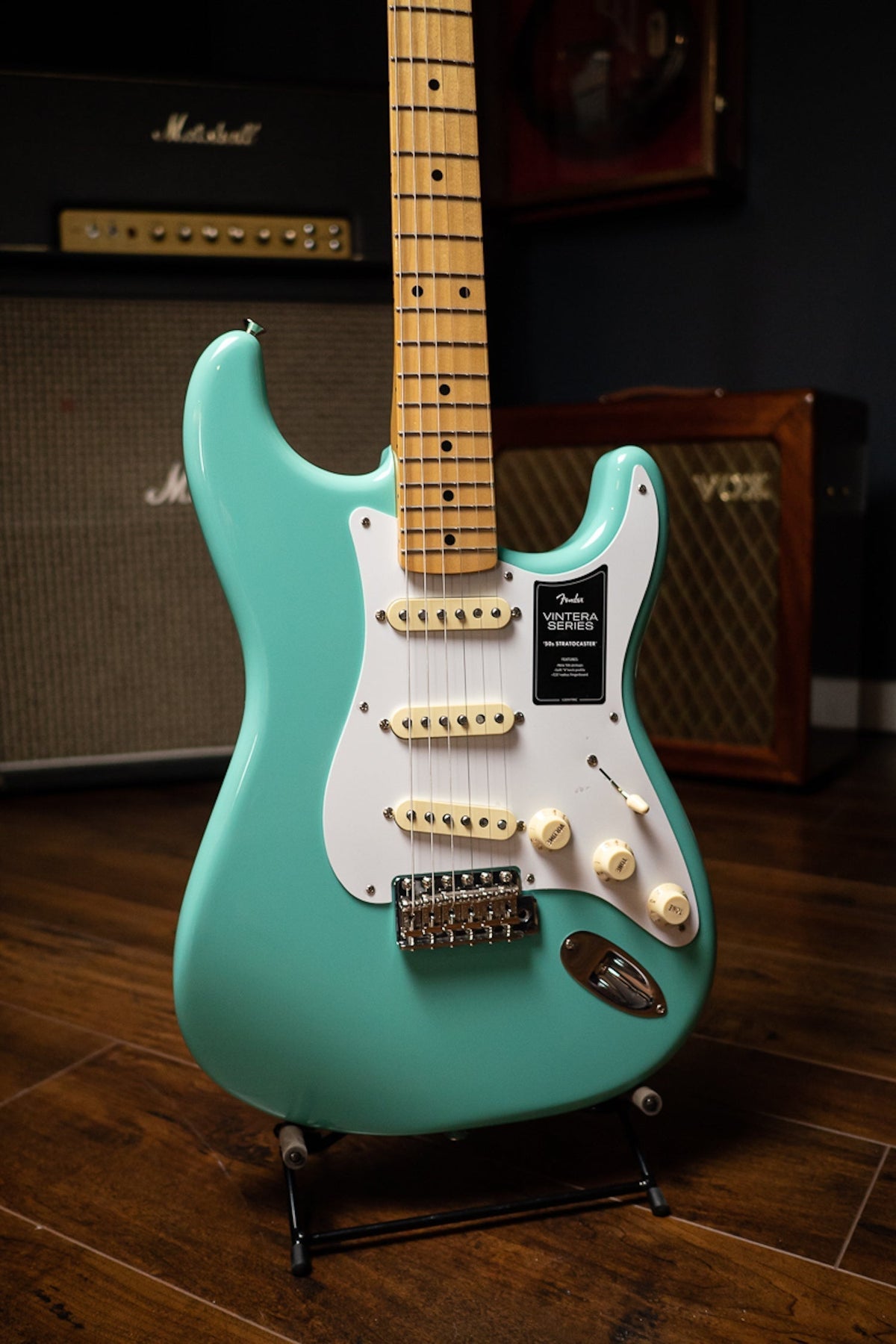 Fender Vintera '50s Stratocaster Electric Guitar - Seafoam Green