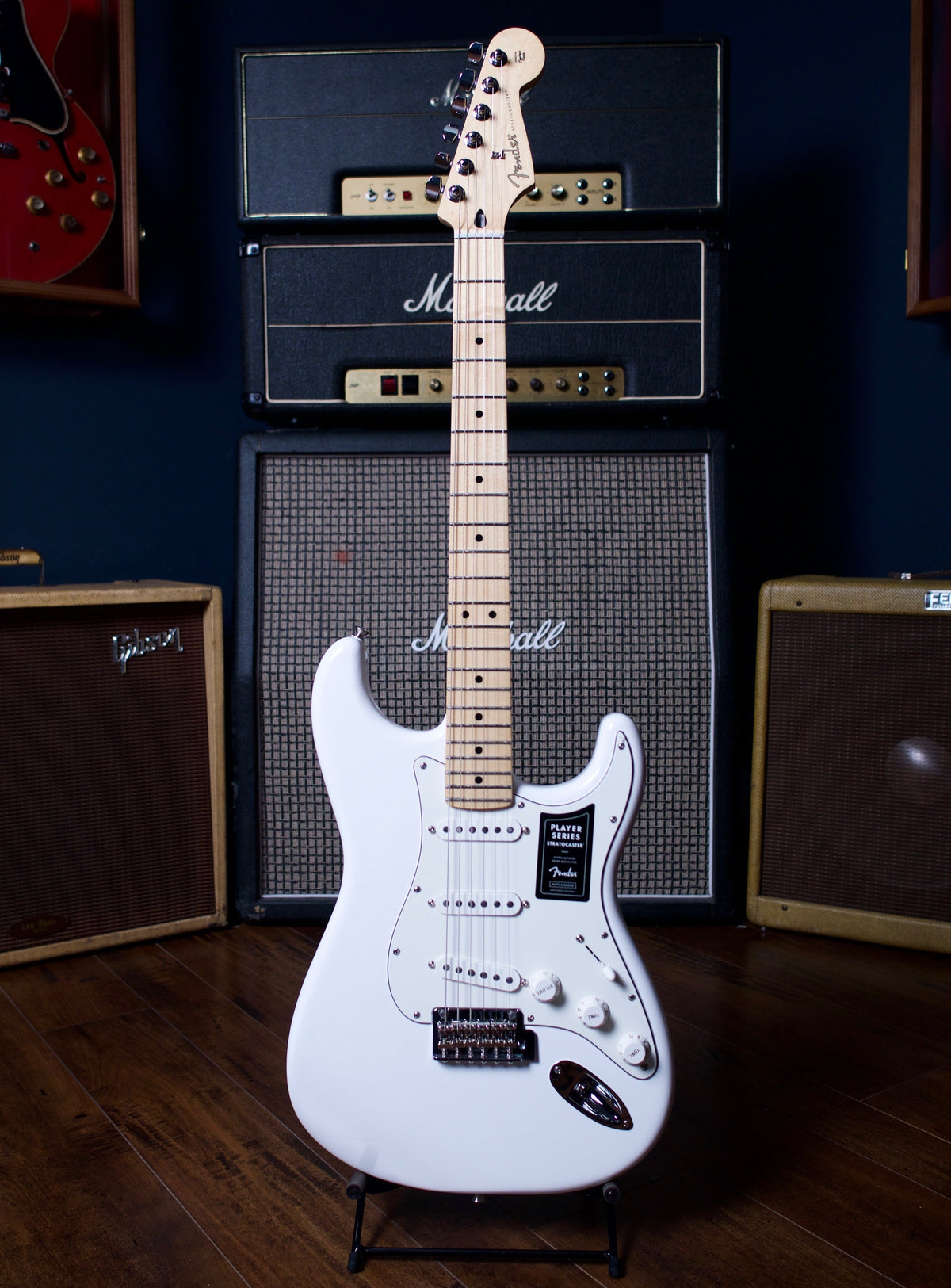 Fender Player Series Stratocaster Electric Guitar - Polar White