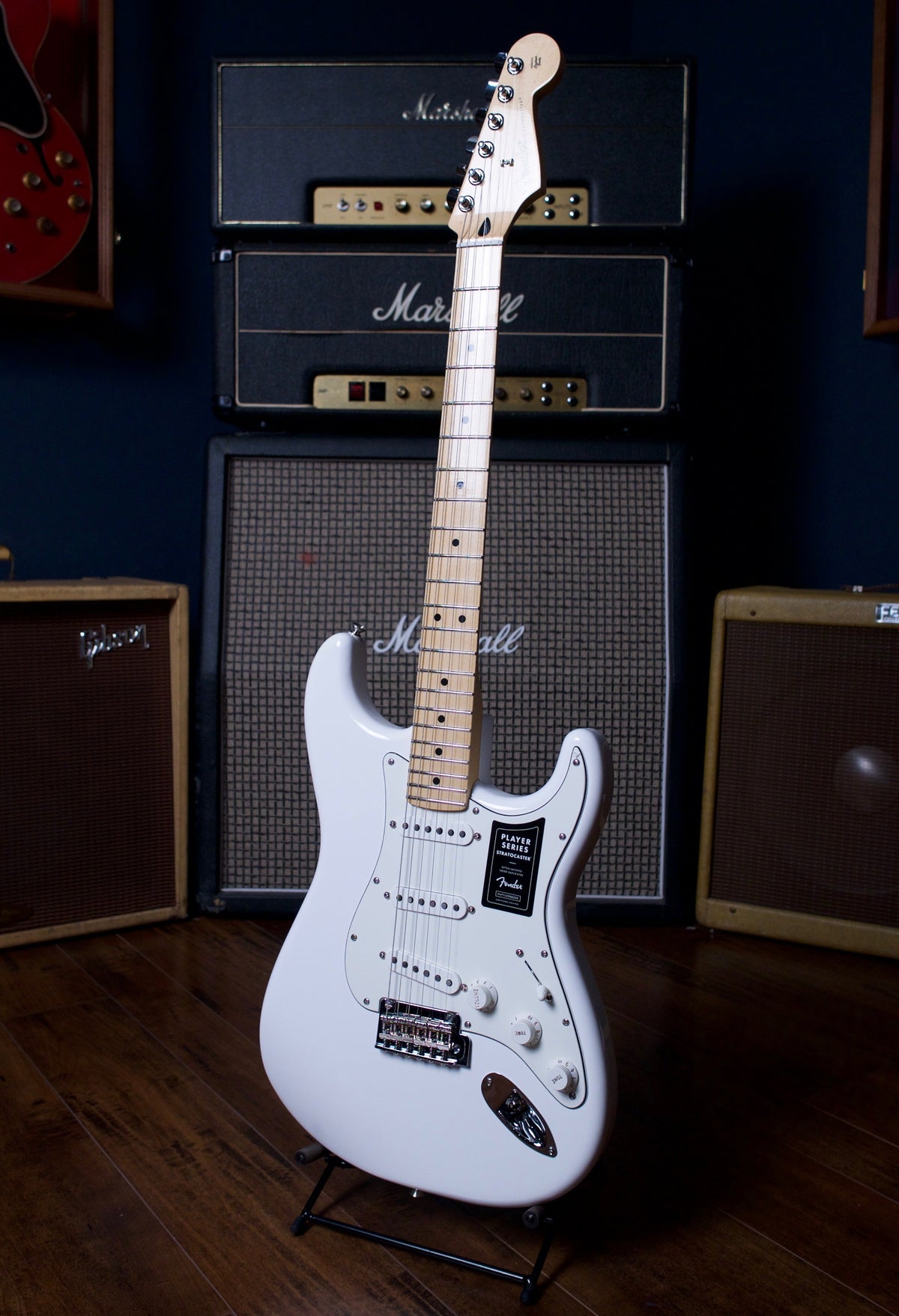 Fender Player Series Stratocaster Electric Guitar - Polar White