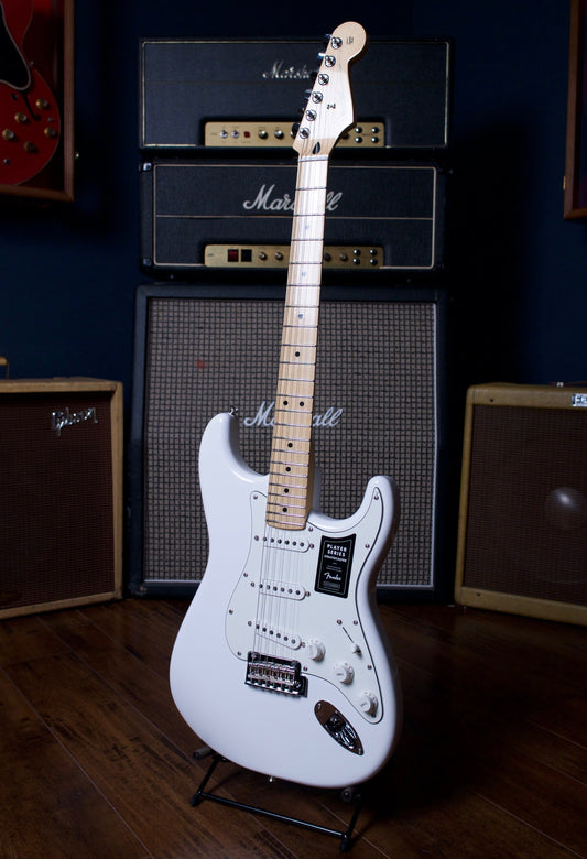 Fender Player Series Stratocaster Electric Guitar - Polar White