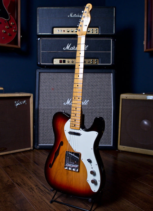 Fender American Original 60's Telecaster Thinline Electric Guitar - 3 Color Sunburst
