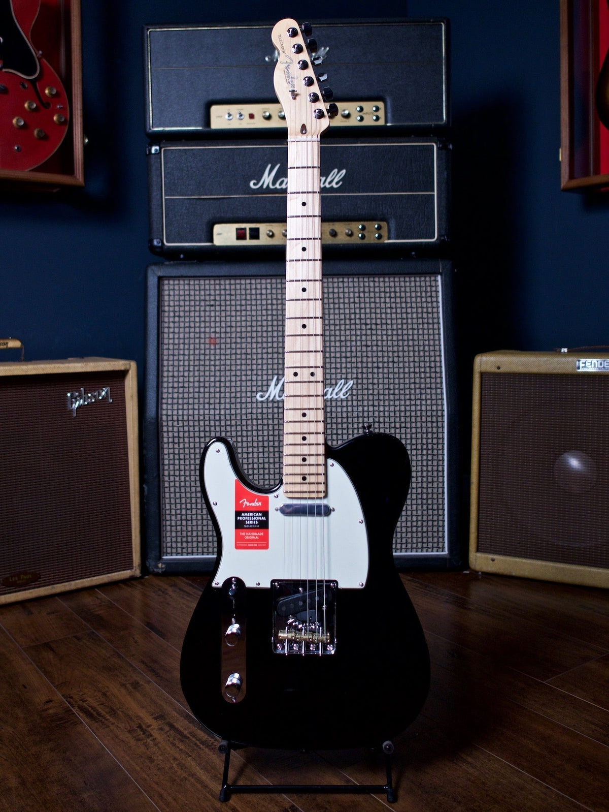 Fender American Professional Telecaster Left Handed Electric Guitar - Black