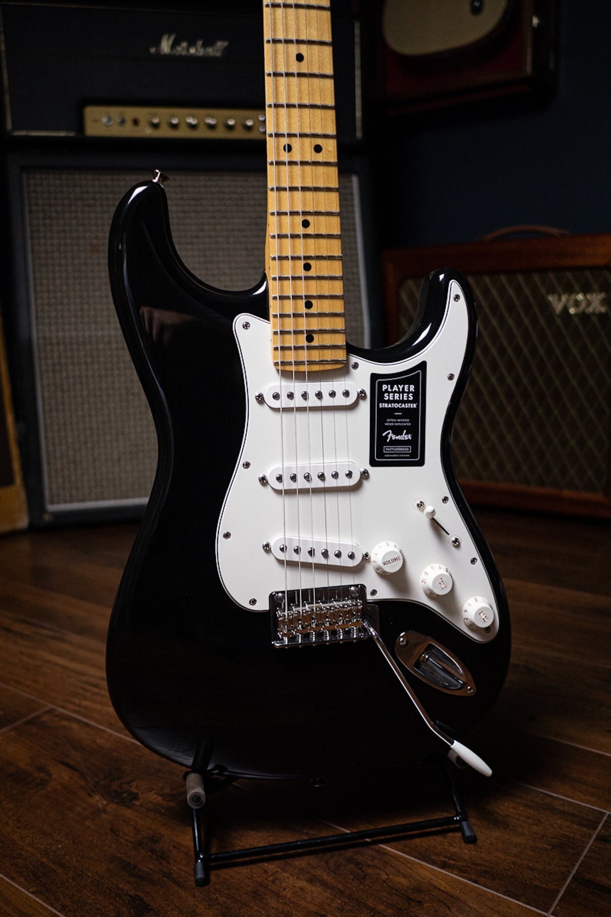 Fender Player Stratocaster Electric Guitar - Black