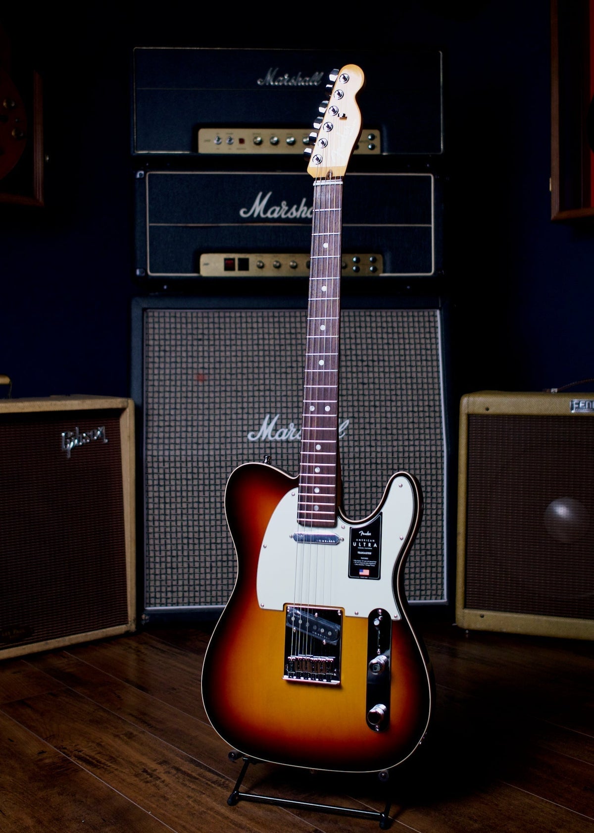 Fender American Ultra Telecaster Electric Guitar - Ultraburst