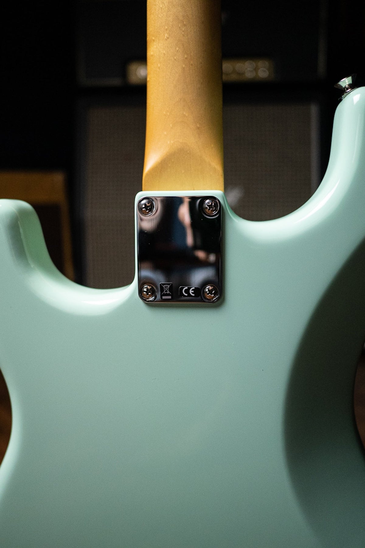 Fender Noventa Stratocaster Electric Guitar - Surf Green