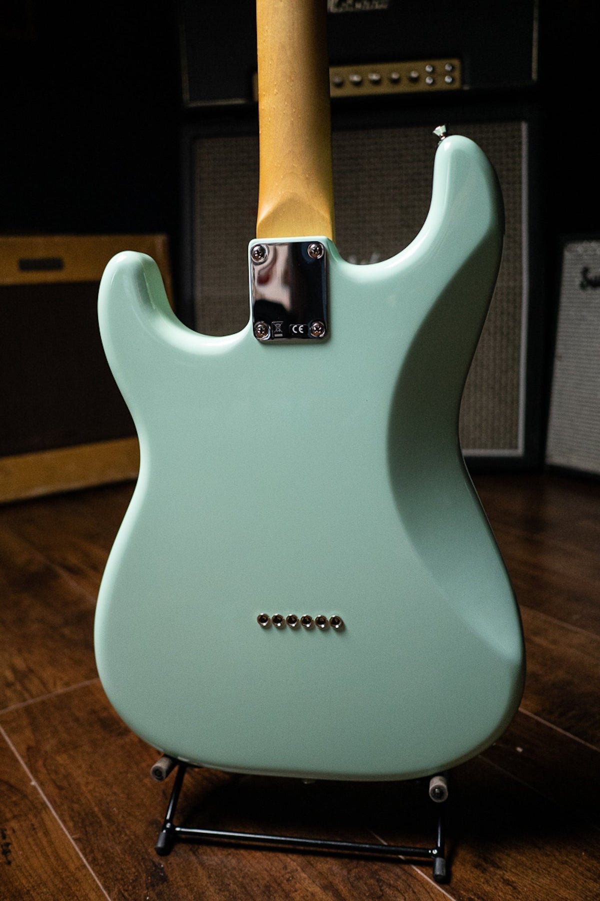 Fender Noventa Stratocaster Electric Guitar - Surf Green