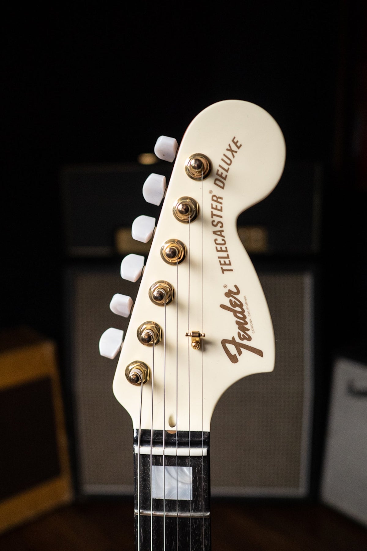Fender Parallel Universe Volume II Troublemaker Telecaster Deluxe Electric Guitar - Olympic White