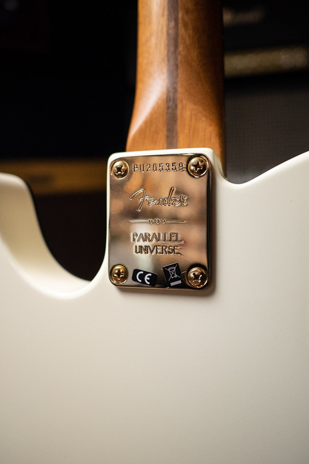 Fender Parallel Universe Volume II Troublemaker Telecaster Deluxe Electric Guitar - Olympic White