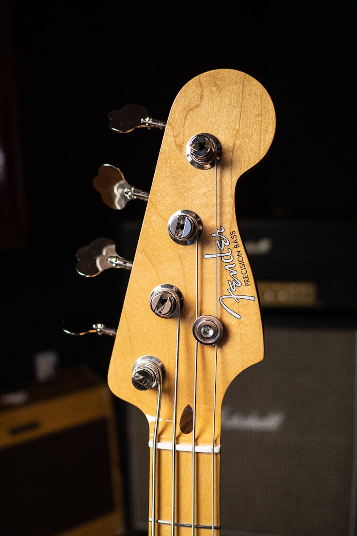 Fender Vintera '50s Precision Bass Guitar - Vintage Blonde
