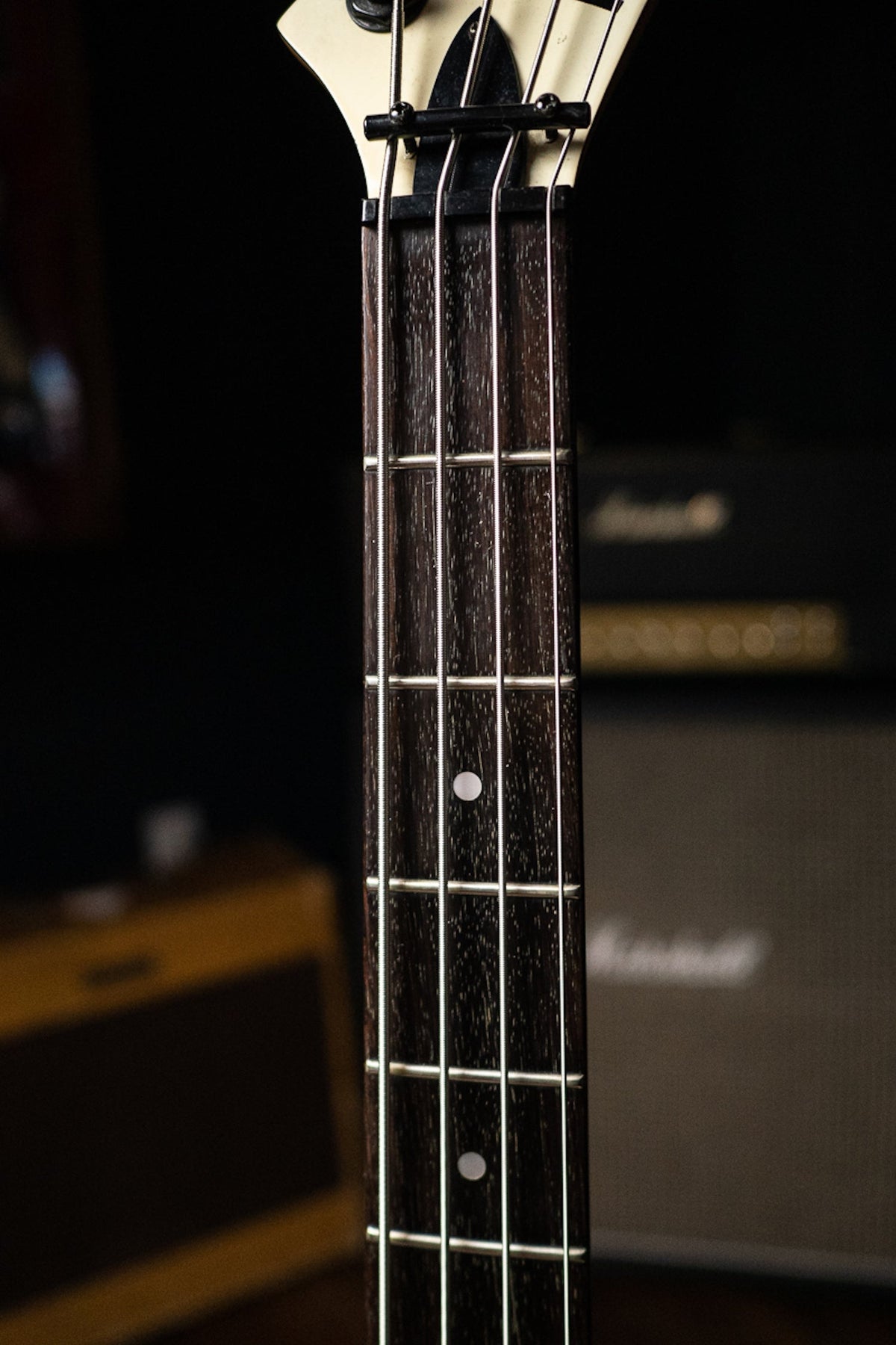 1980s Kramer Ferrington Bass - White