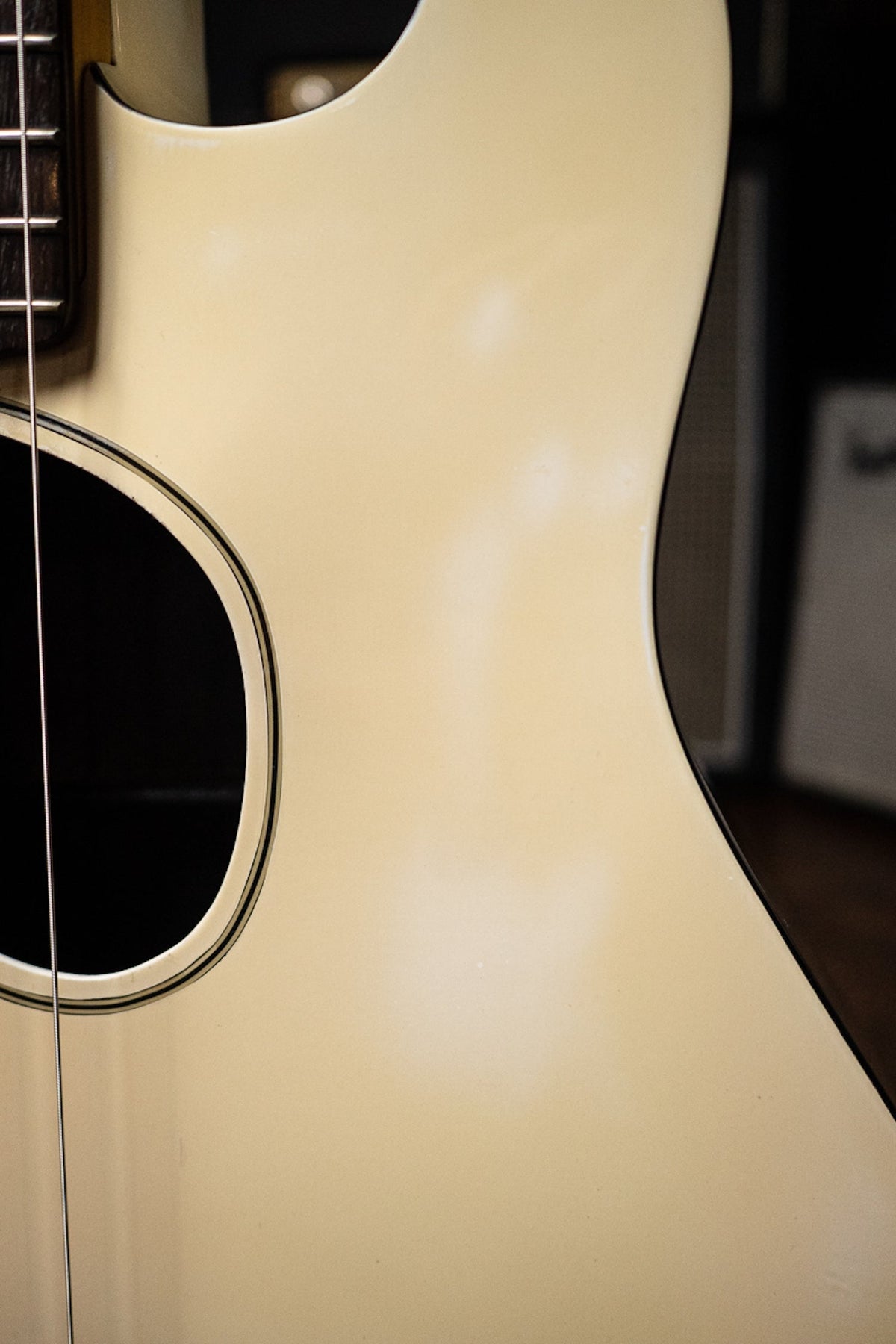 1980s Kramer Ferrington Bass - White