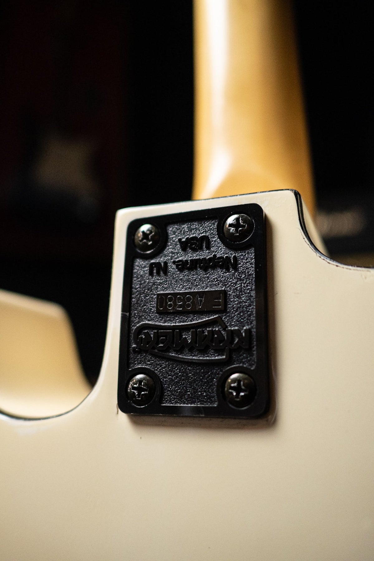 1980s Kramer Ferrington Bass - White