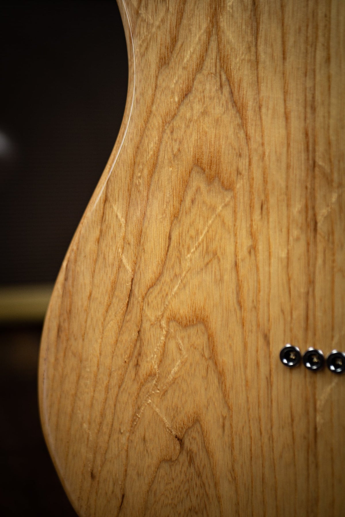2015 Hamiltone Singlecut / Tele Quilt Electric Guitar Natural