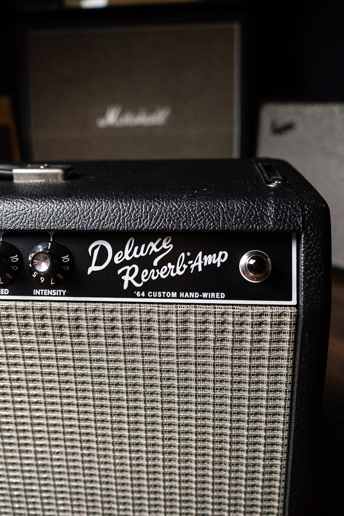 Fender '64 Custom Deluxe Reverb 120V Combo Amp - Black