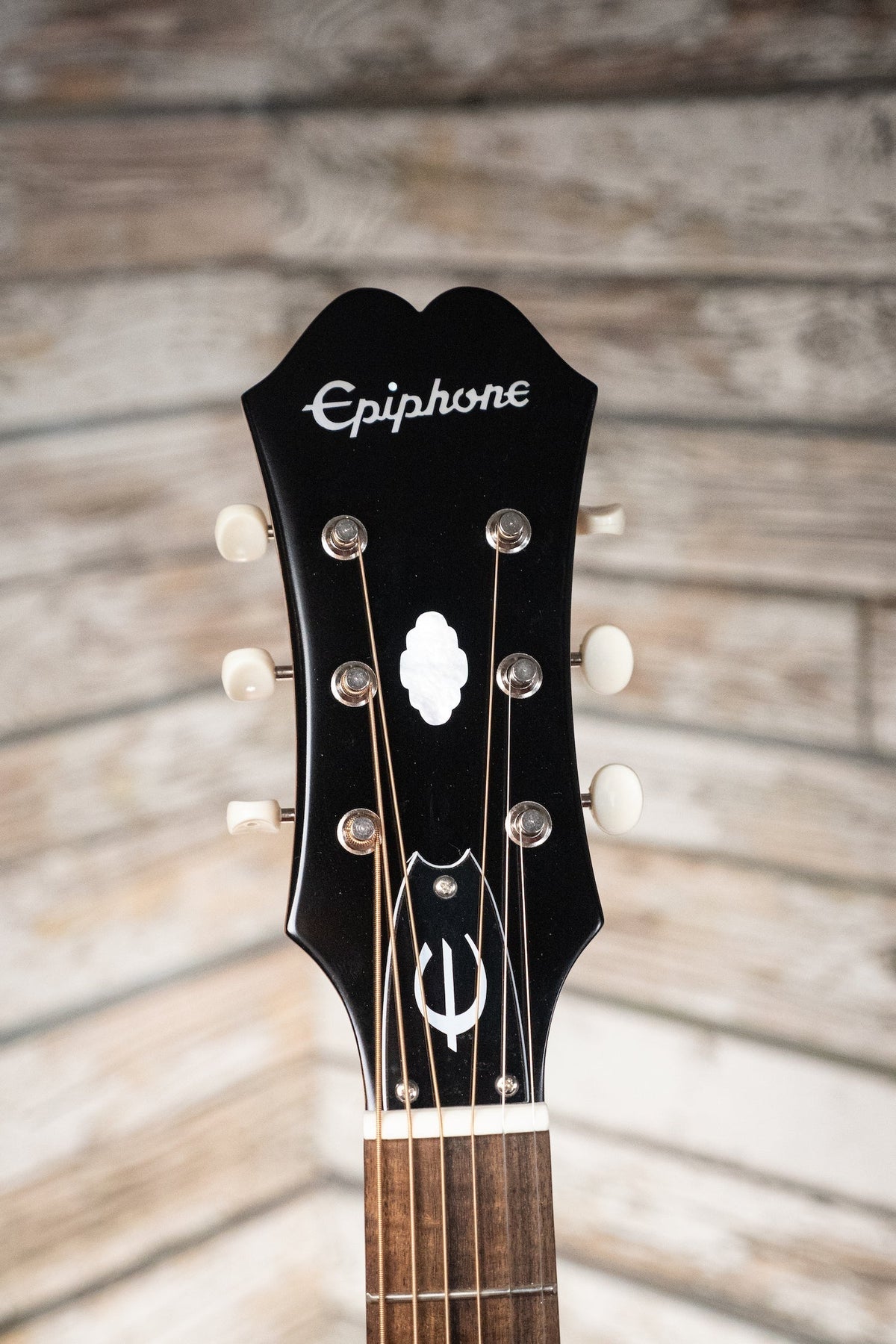 Epiphone Masterbilt Texan Acoustic-Electric Guitar - Antique Natural Aged Gloss
