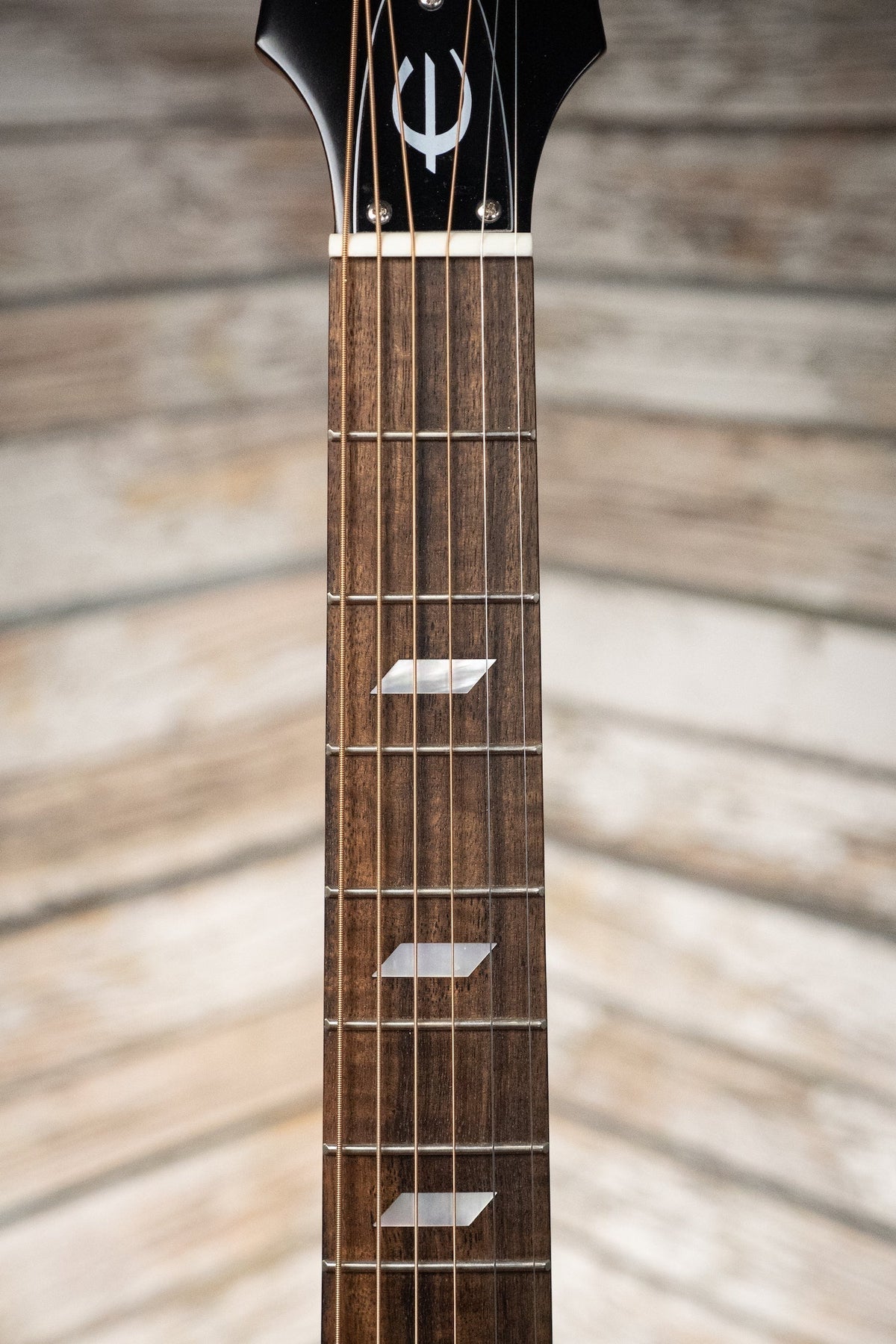 Epiphone Masterbilt Texan Acoustic-Electric Guitar - Antique Natural Aged Gloss