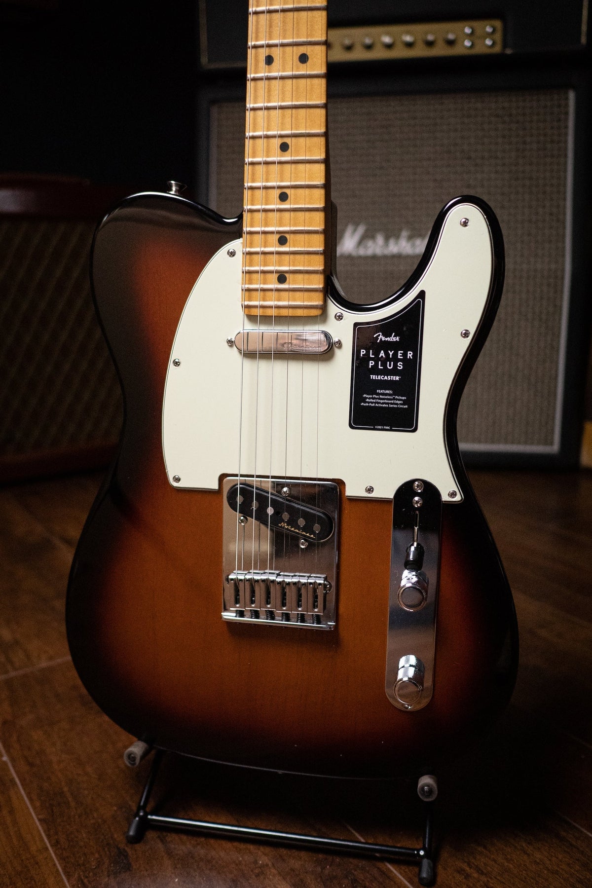Fender Player Plus Telecaster Electric Guitar - 3 Color Sunburst