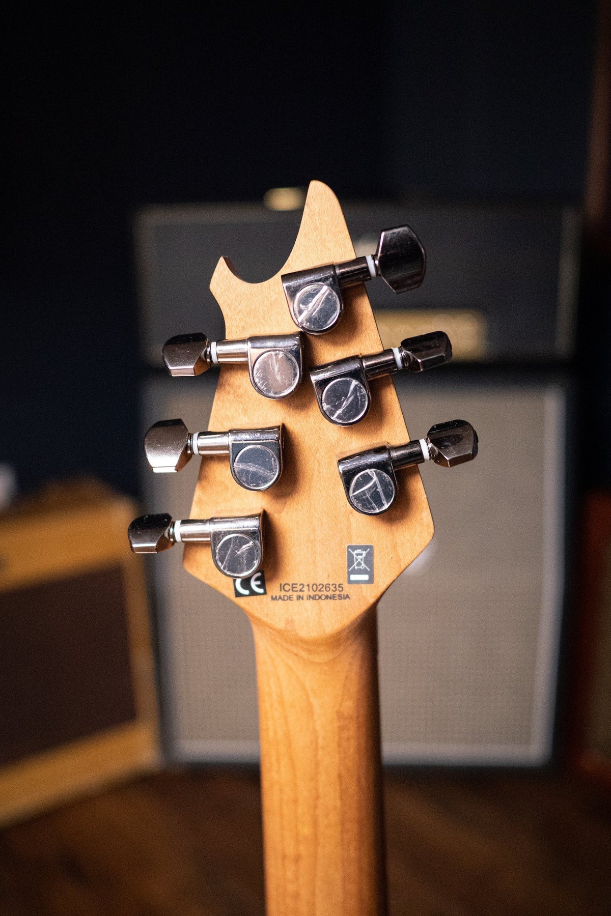 EVH® Wolfgang® WG Standard Exotic Ziricote Electric Gutiar - Natural
