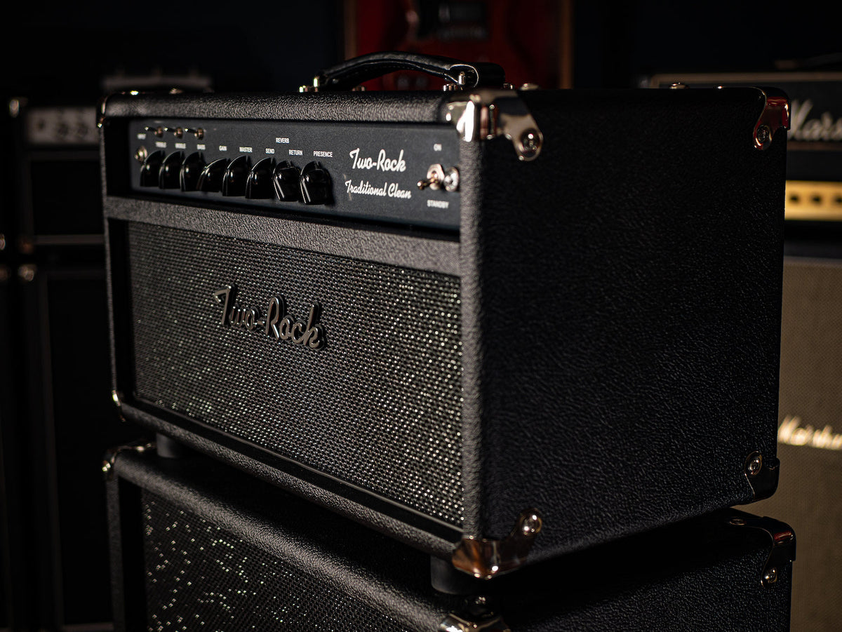 Pre-Order: Two-Rock Traditional Clean 100/50 Watt Tube Head - Black Tolex
