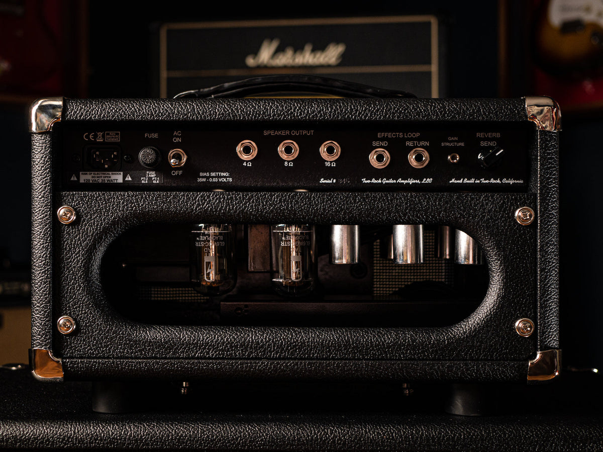 Pre-Order: Two-Rock Studio Signature 35 Watt Tube Head - Black Tolex