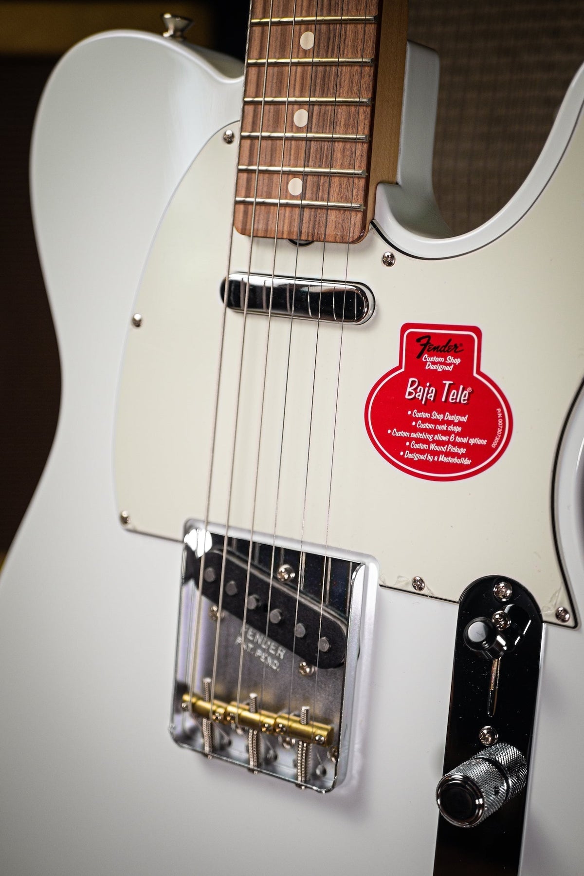 Fender Classic Player ‘60s Baja Telecaster Electric Guitar - Faded Sonic Blue
