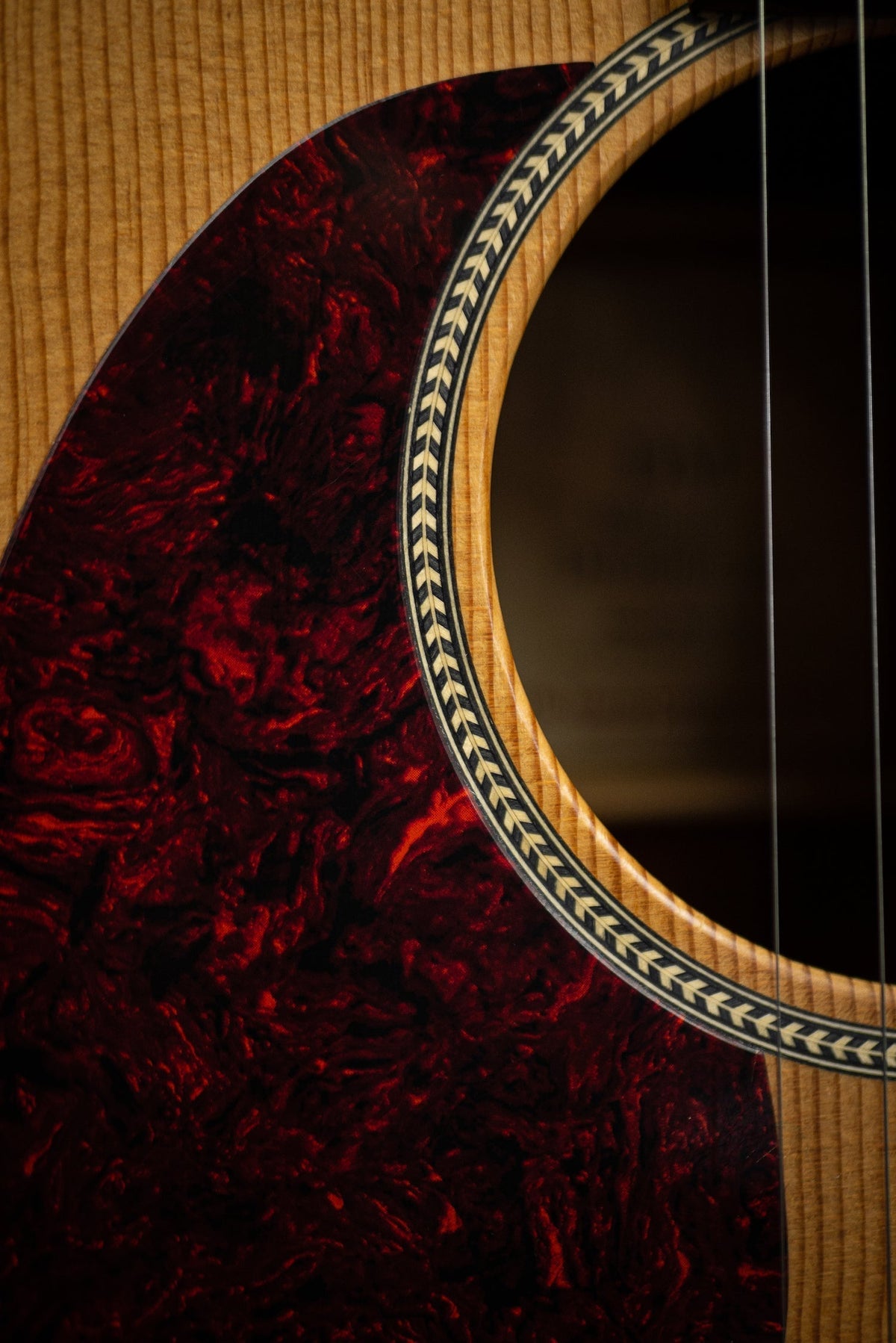 2003 Martin DM Mahogany Left Handed Acoustic Guitar - Natural