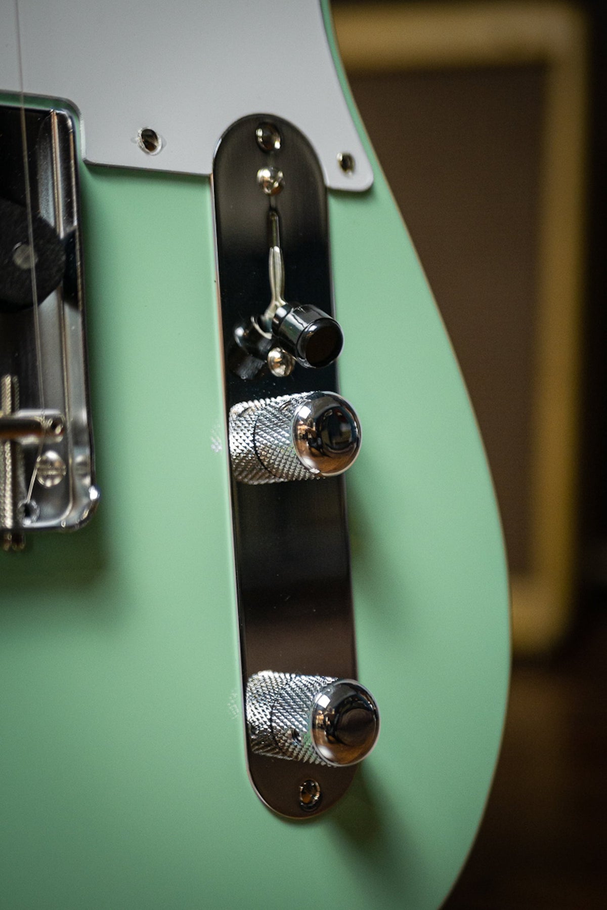 Fender 70th Anniversary Esquire Electric Guitar - Seafoam Green
