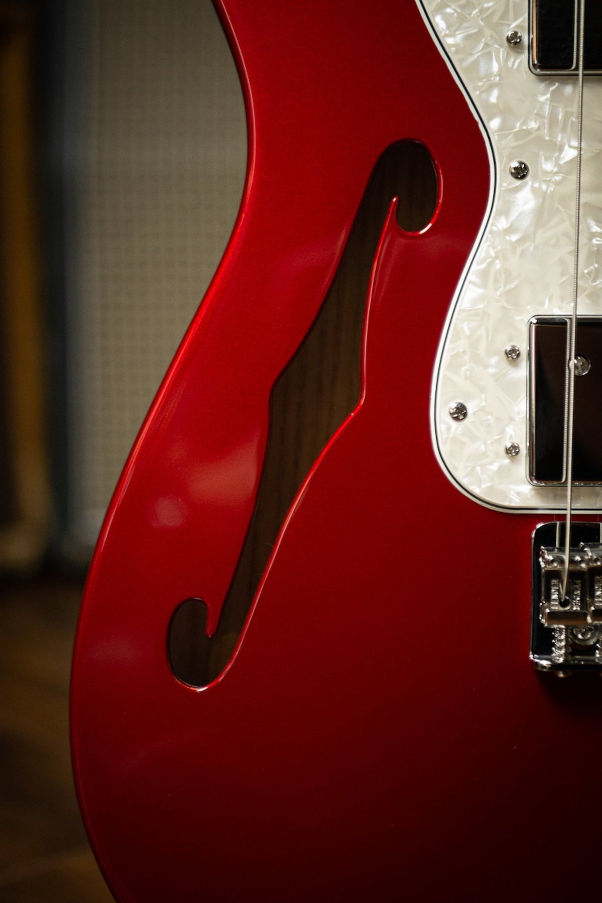 Fender Vintera '70s Telecaster Thinline Electric Guitar - CAR