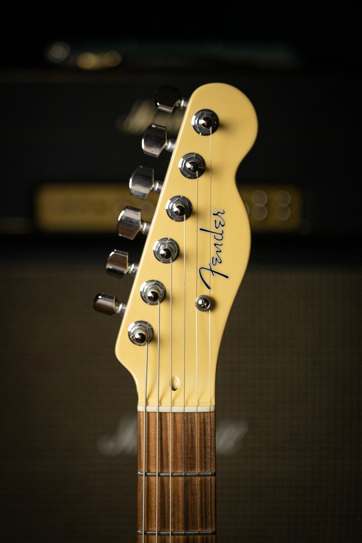 1994 Fender Custom Shop Telecaster Jr. Electric Guitar - TV Yellow