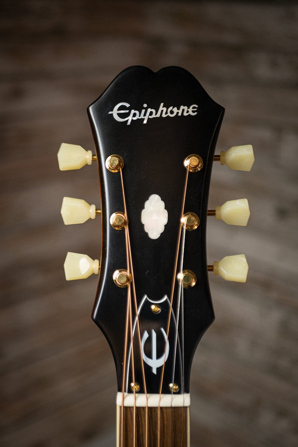 Epiphone Masterbilt Frontier Acoustic-Electric Guitar - Iced Tea Aged Gloss
