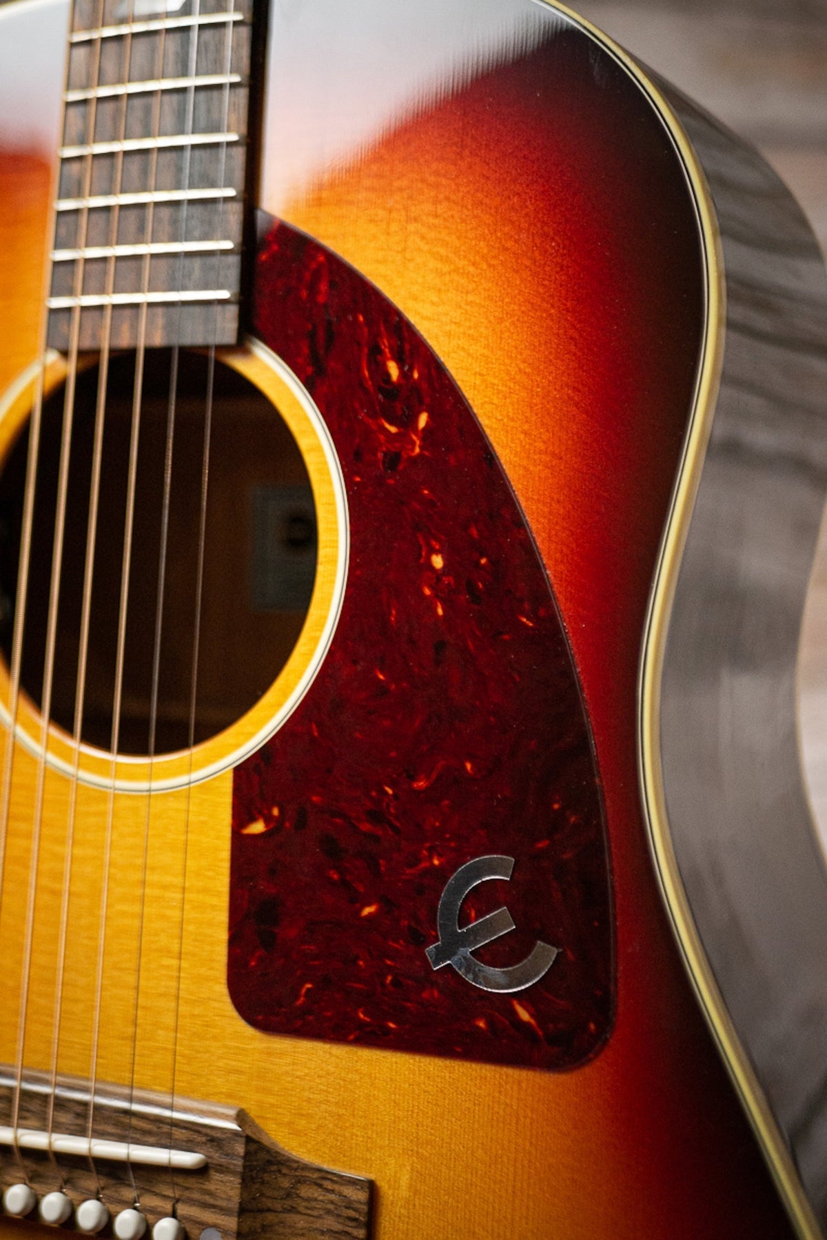 Epiphone Texan USA Acoustic-Electric Guitar - Vintage Sunburst
