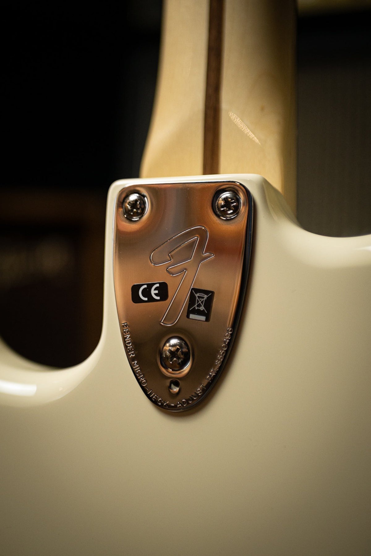 Fender Stratocaster Albert Hammond Jr Electric Guitar - Olympic White