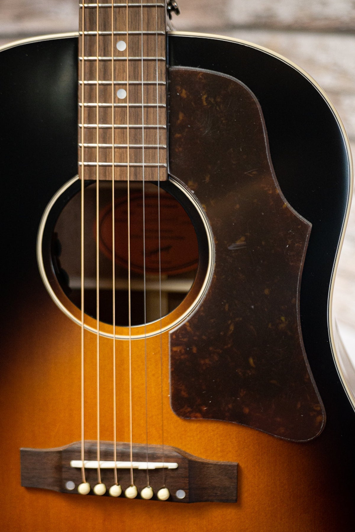 Epiphone Masterbilt J-45 Acoustic-Electric Guitar - Aged Vintage Sunburst Gloss