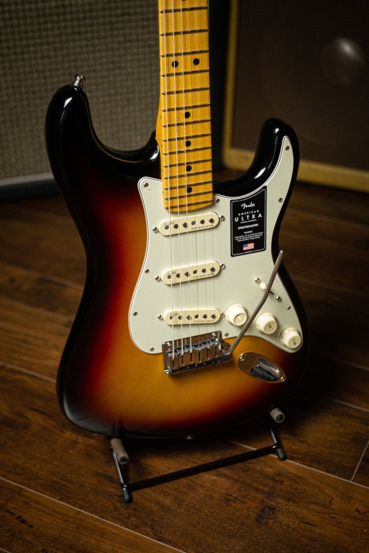 Fender American Ultra Stratocaster Electric Guitar - Ultraburst