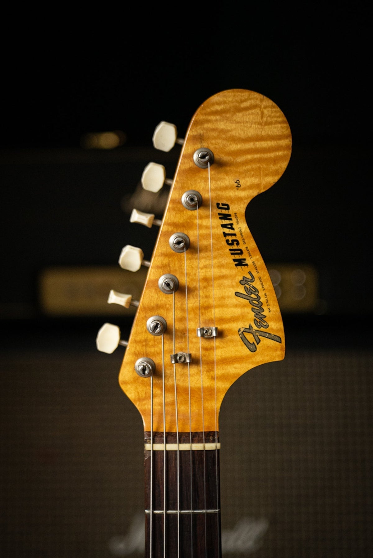 1967 Fender Mustang Electric Guitar - Daphne Blue