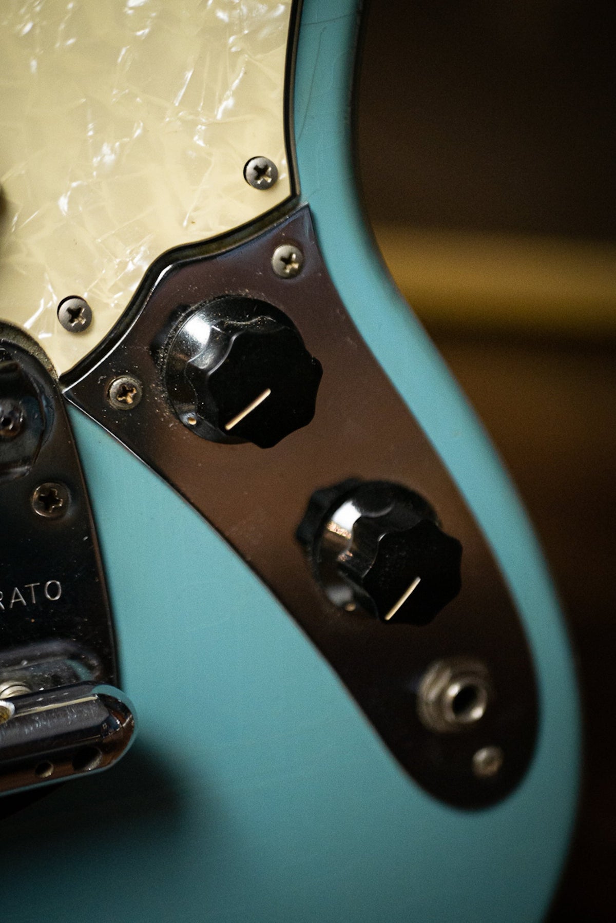 1967 Fender Mustang Electric Guitar - Daphne Blue