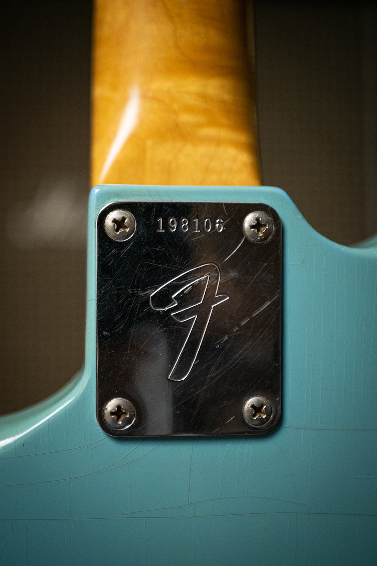 1967 Fender Mustang Electric Guitar - Daphne Blue