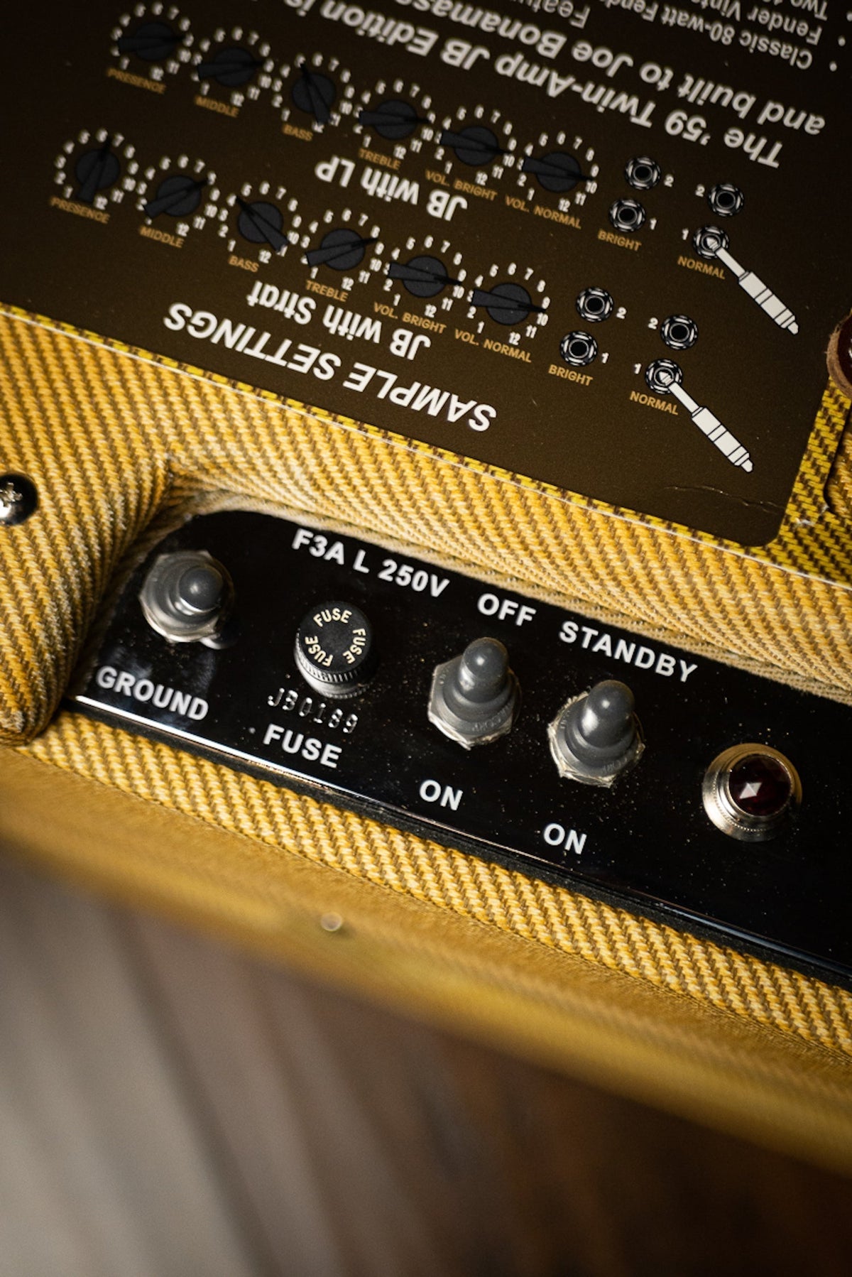 2018 Joe Bonamassa '59 Twin Combo Amp