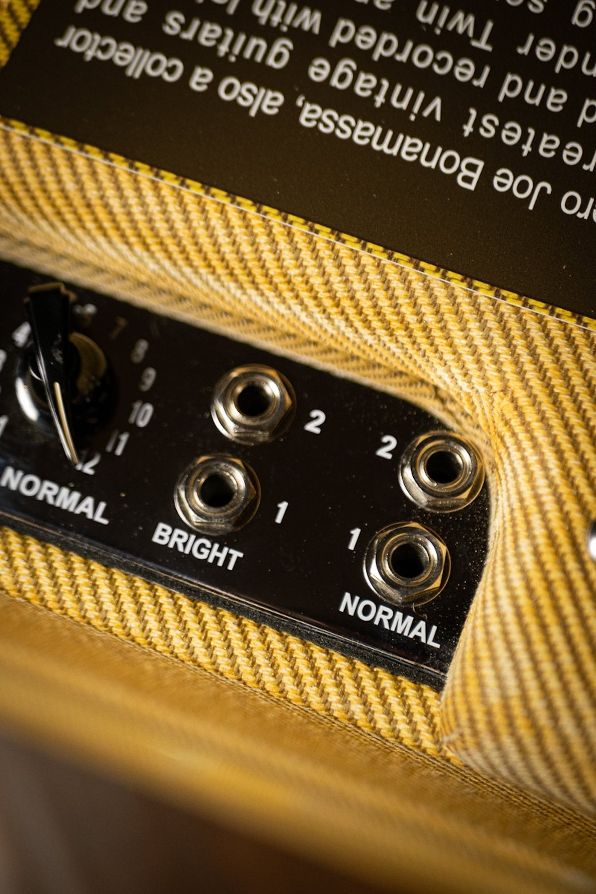 2018 Joe Bonamassa '59 Twin Combo Amp