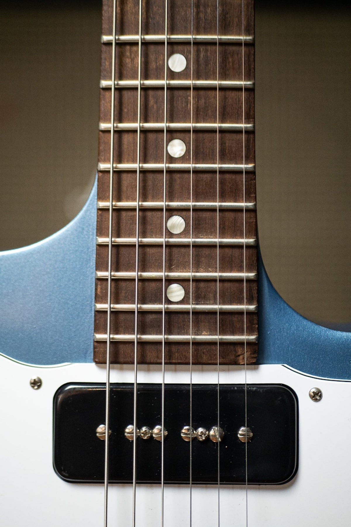 2011 Gibson Firebird Studio Non-Reverse Electric Guitar - Pelham Blue