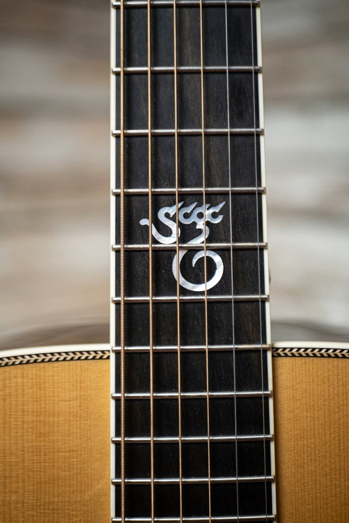 2019 Santa Cruz Tony Rice Signature Model / Custom Order Acoustic Guitar - Natural