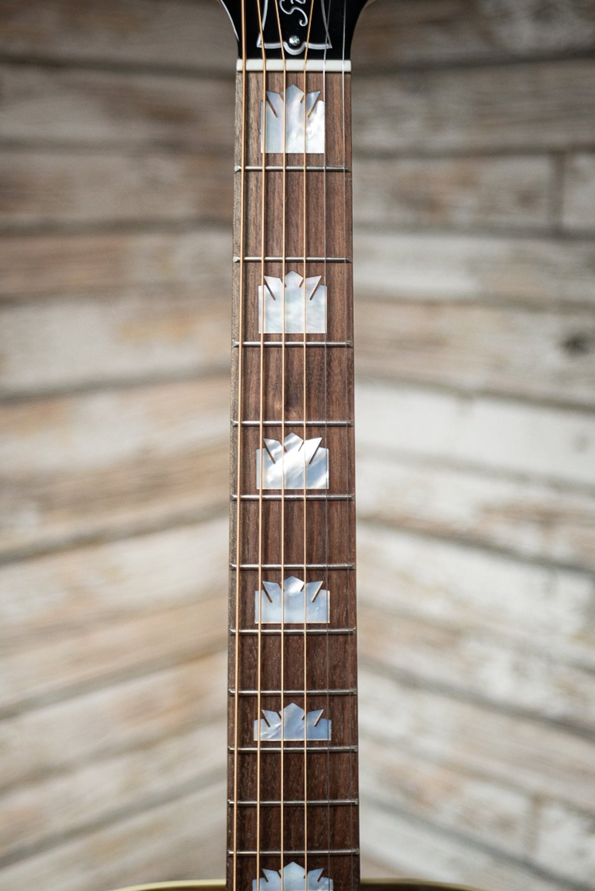 Gibson SJ-200 Studio Walnut Acoustic-Electric Guitar - Walnut Burst