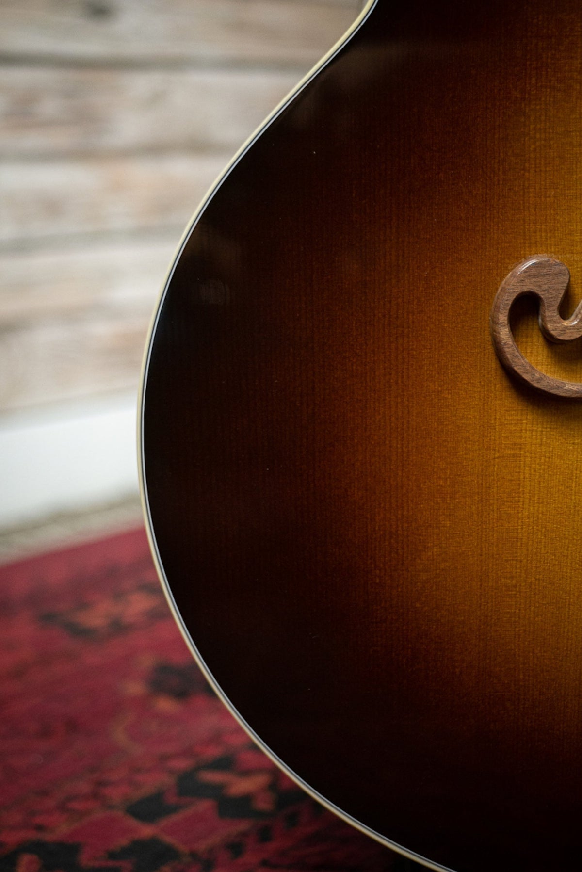 Gibson SJ-200 Studio Walnut Acoustic-Electric Guitar - Walnut Burst