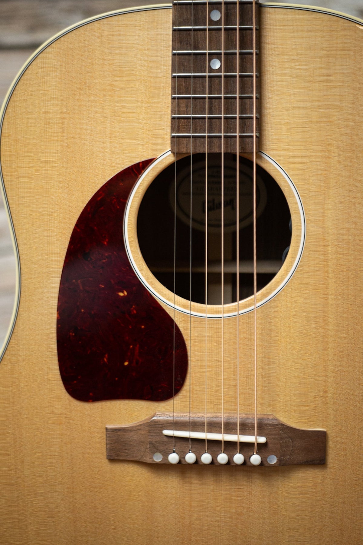 Gibson J-45 Studio Walnut Left Handed Acoustic-Electric Guitar - Antique Natural
