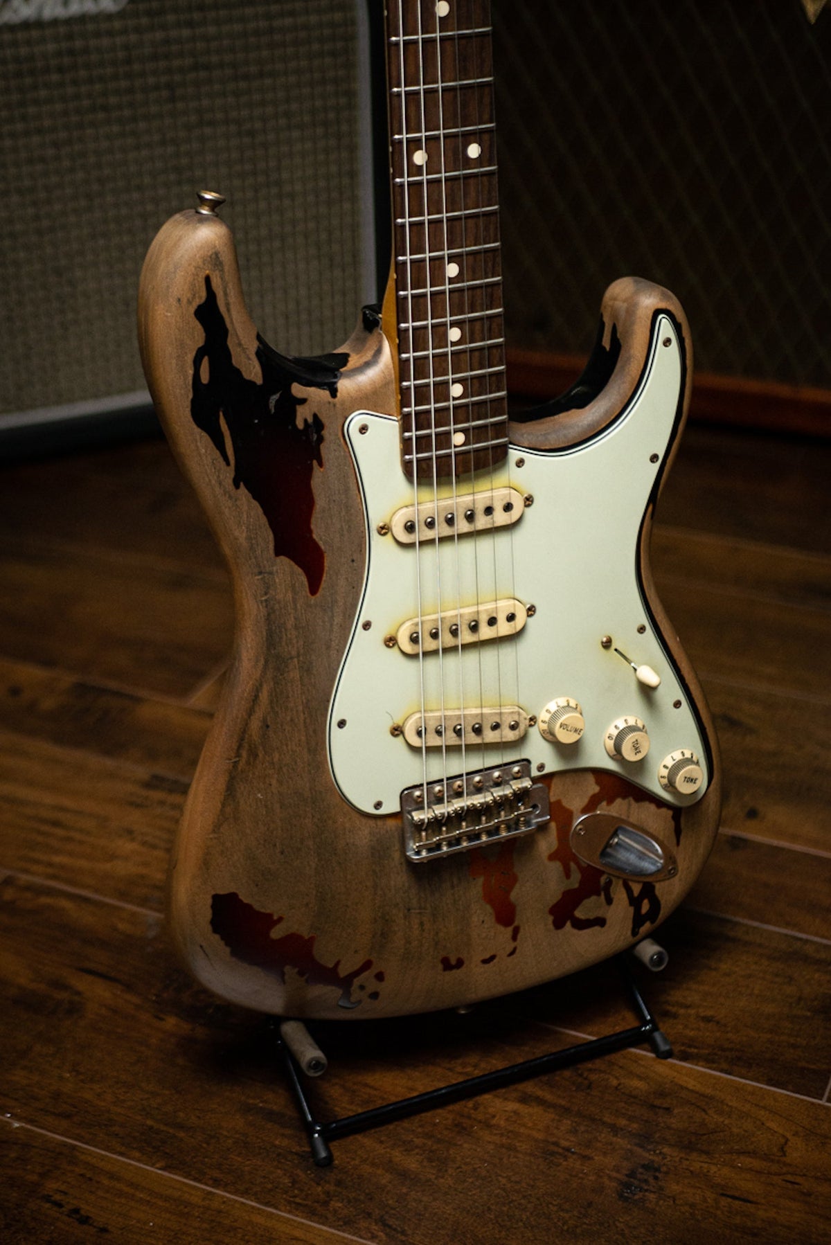 2011 Fender Custom Shop Rory Gallagher Stratocaster Electric Guitar - 3 Color Sunburst