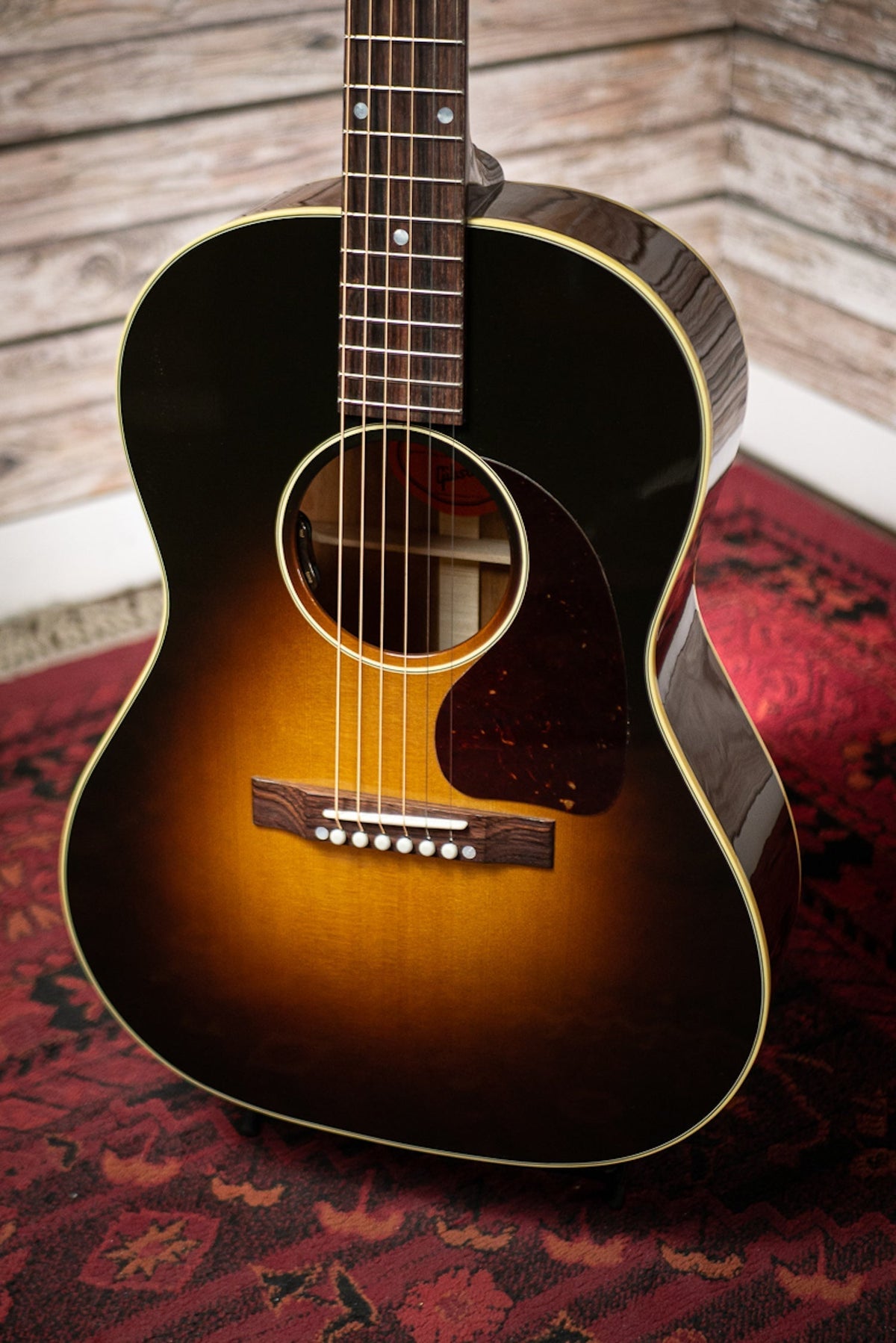 Gibson 50's LG-2 Acoustic-Electric Guitar - Vintage Sunburst