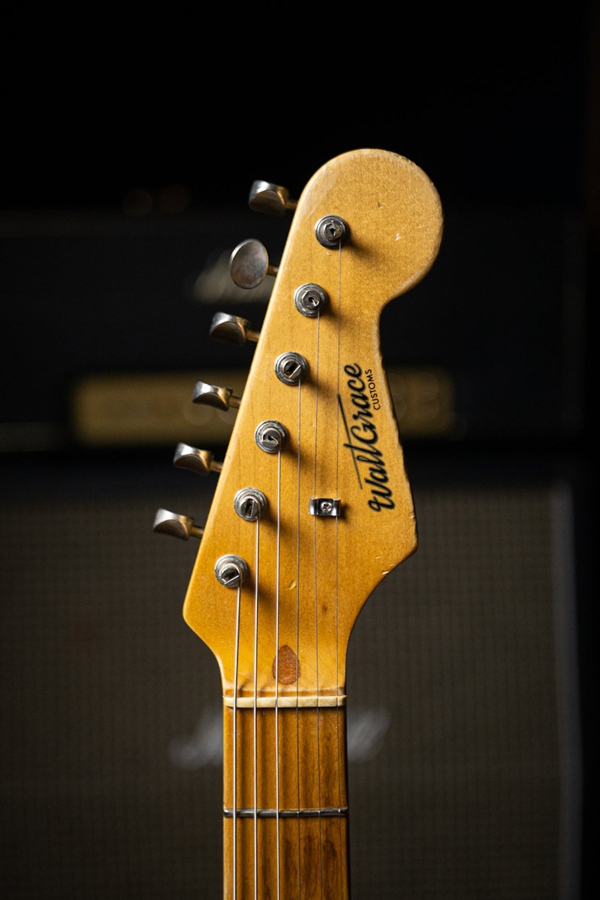 Walt Grace Customs S-Type 1957 Aged Electric Guitar - Blonde